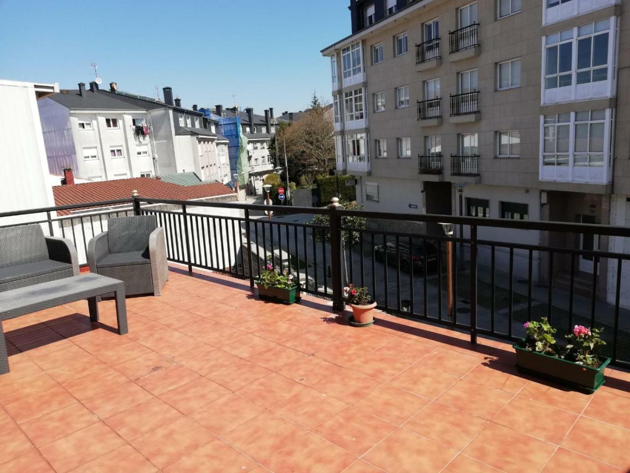 Apartamento Sigueeiro Camino Ingles ซิกวยโร ภายนอก รูปภาพ